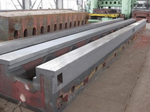 龍門刨床床身鑄件